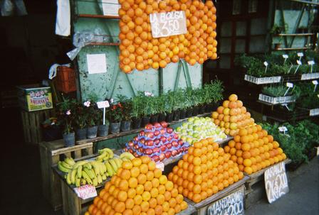 Fresh market produce